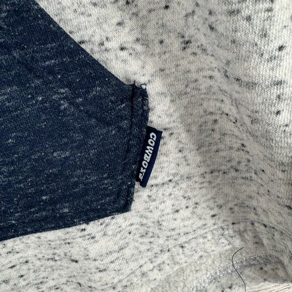 NFL Team Apparel Dallas Cowboys Colorblock Hoodie Mens Large Blue Gray White - Picture 6 of 14